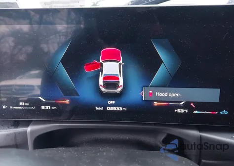 2025 BMW M240 I xDrive z USA, uszkodzony, nr VIN 3MW53CM0XS8F77536